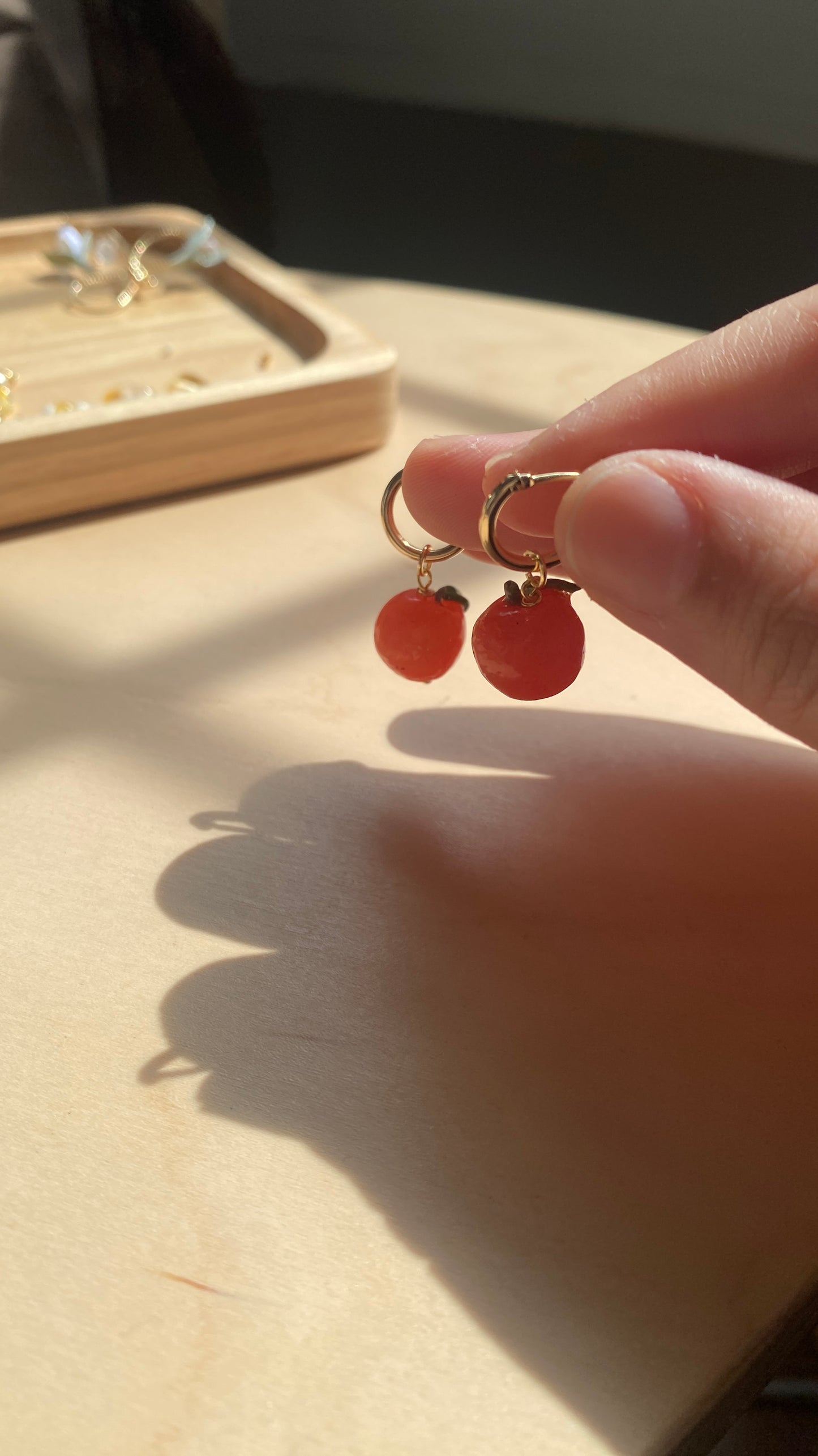 Forbidden Apple Earrings
