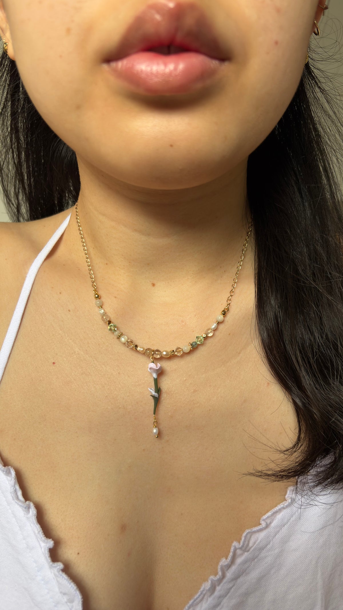 Sweet Pea 50-50 Necklace