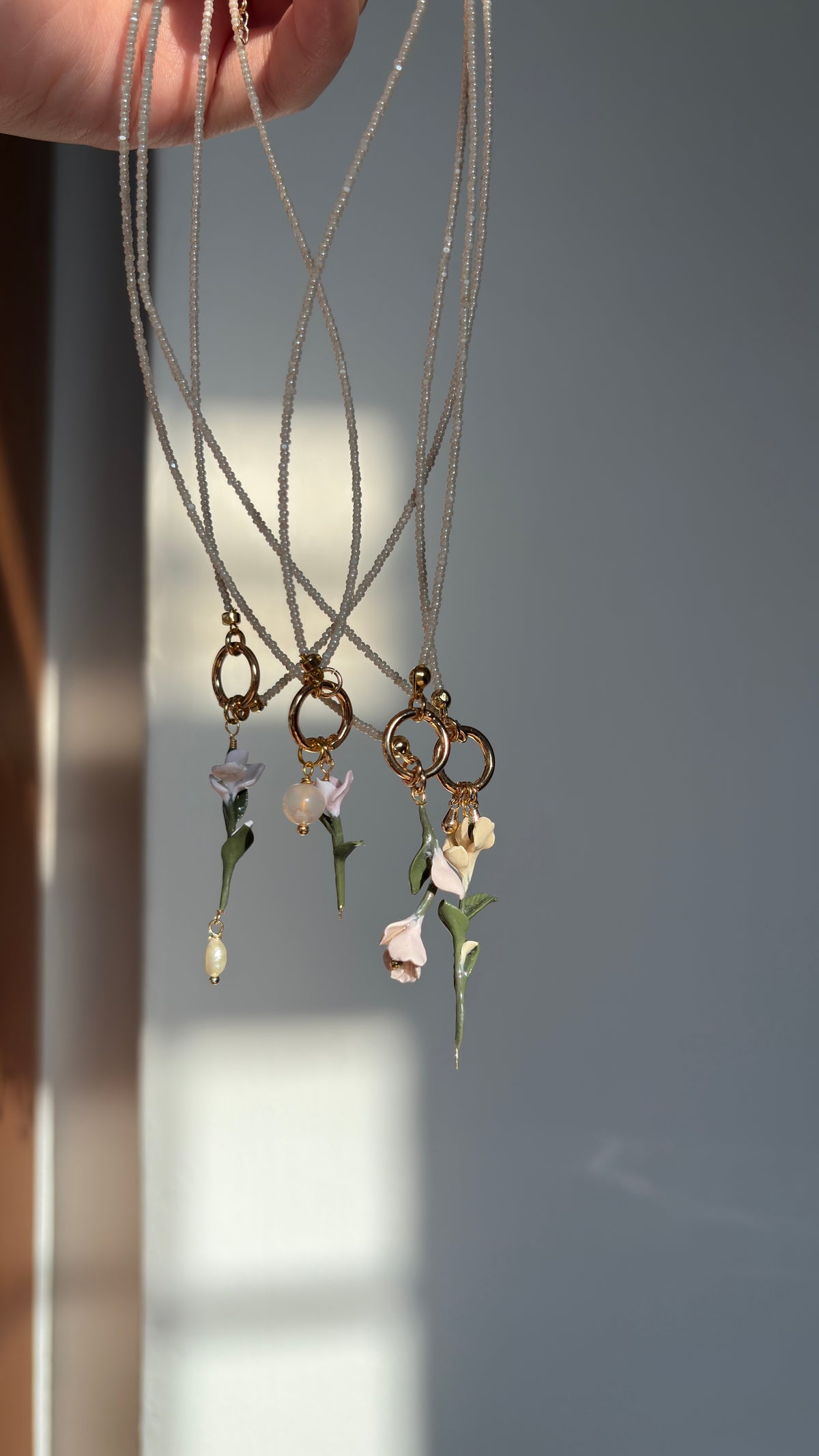Beaded Sweet Pea