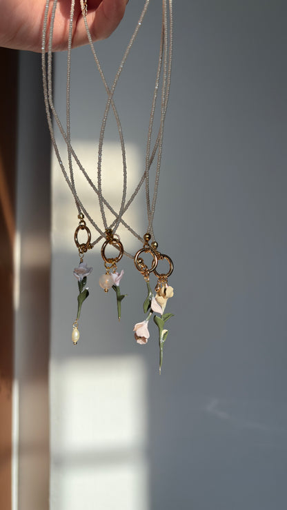 Beaded Sweet Pea