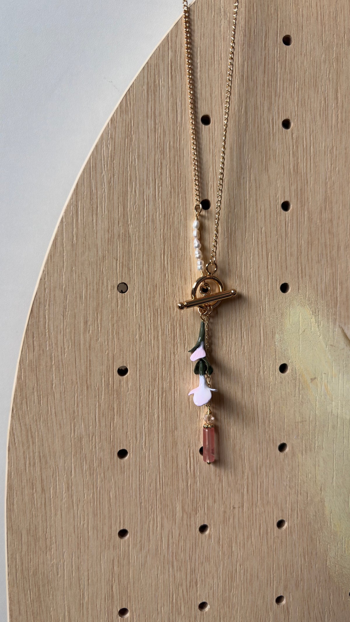 Sweet Pea Longline Necklace