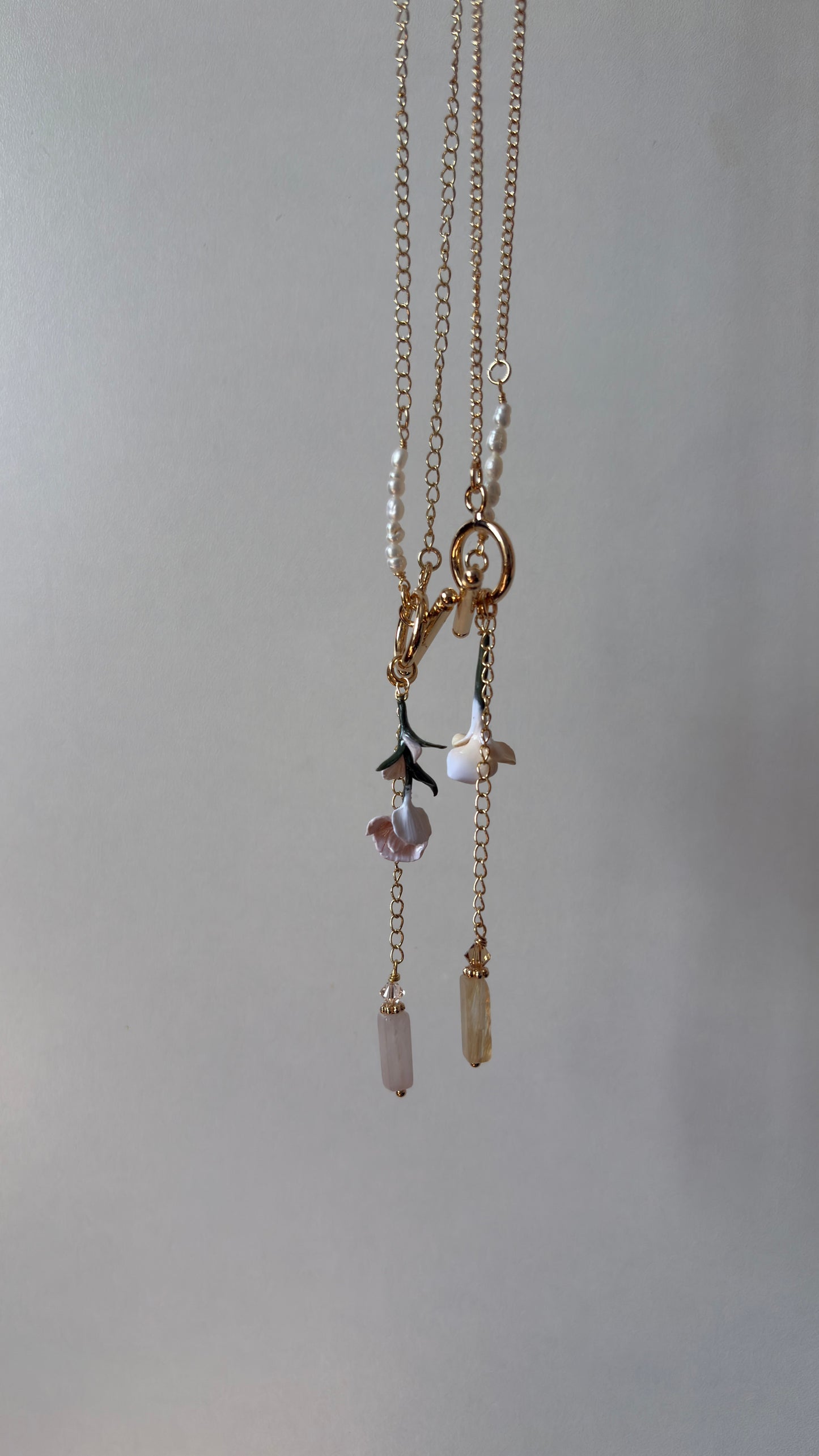 Sweet Pea Longline Necklace