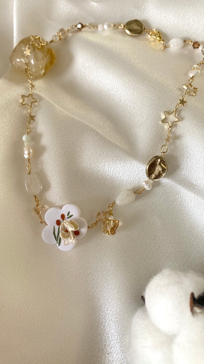 Blooming Magnolia Necklace